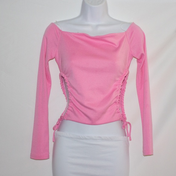 Better Be | Off the shoulder Top | Pink | Large - Picture 10 of 10